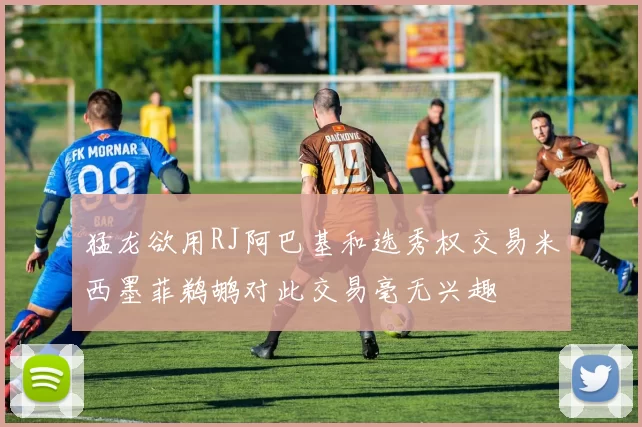 猛龙欲用RJ阿巴基和选秀权交易米西墨菲鹈鹕对此交易毫无兴趣